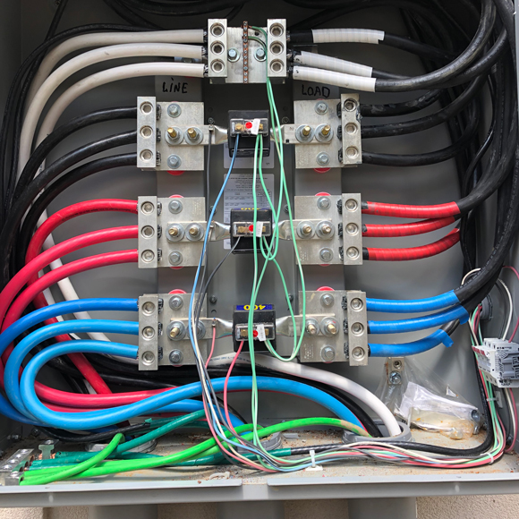 manufacturing machine wiring